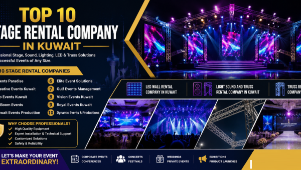 stage rental Company in kuwait